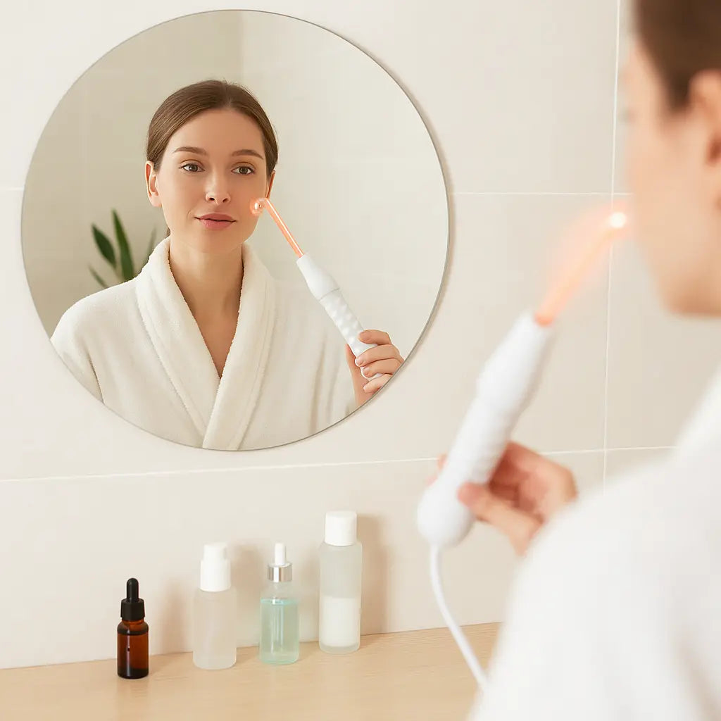 4-in-1 Portable High Frequency Beauty Wand Facial Rejuvenation