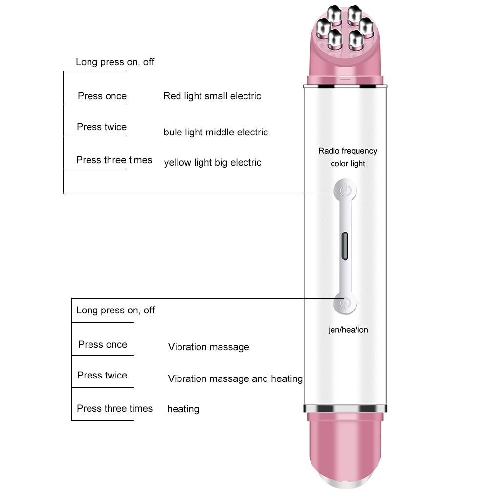 EMS Eye Massager For Anti-Aging And Dark Circle Care Device