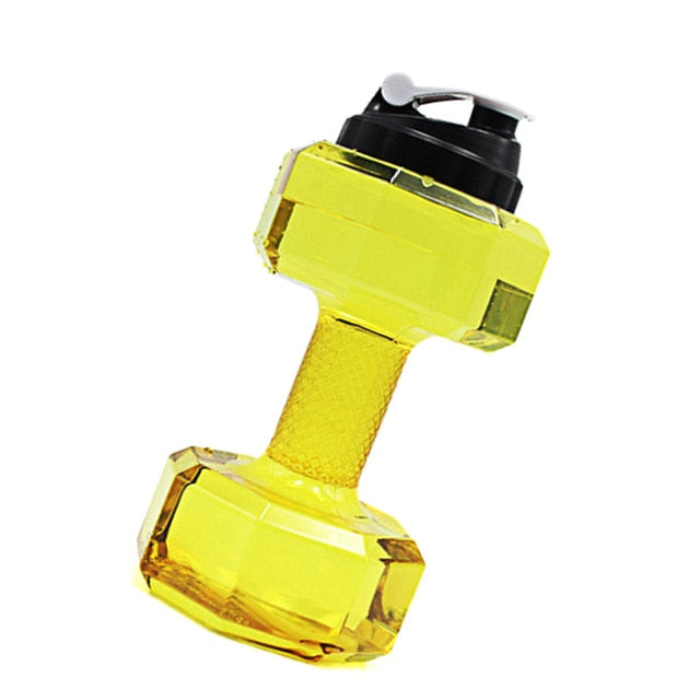 2.2L Dumbbell-Shaped Sports Water Bottle
