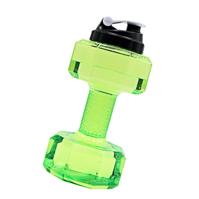 2.2L Dumbbell-Shaped Sports Water Bottle