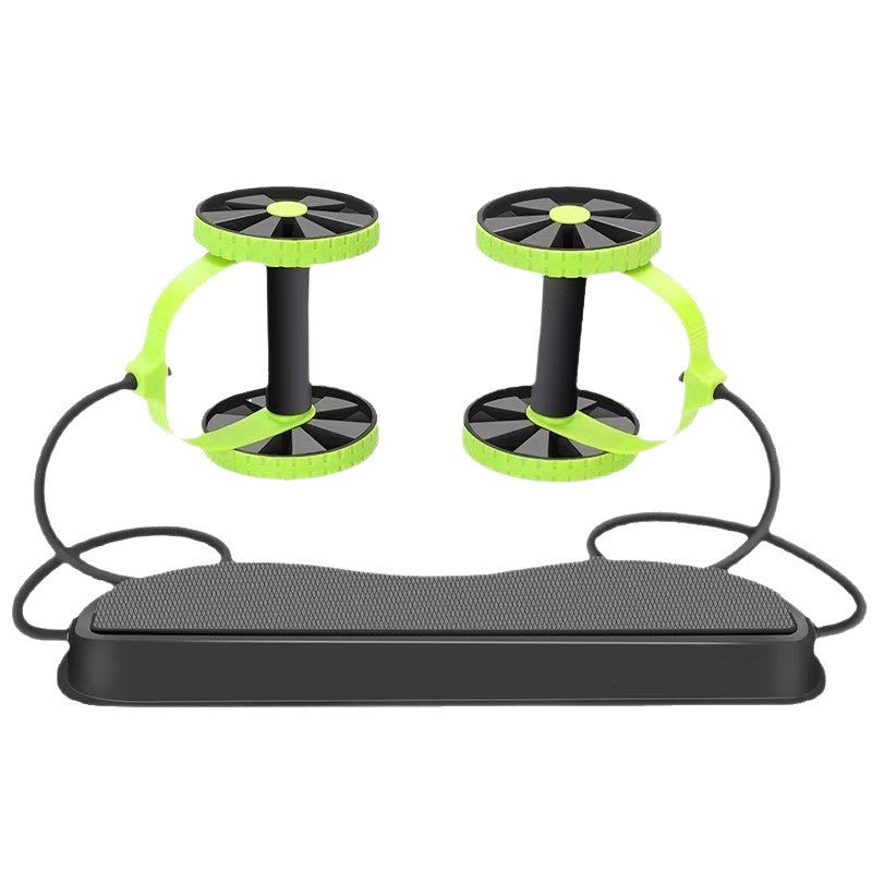 Cross-border Multi-functional Abdominal Trainer Ab Wheel Twist Plate Ab Roller