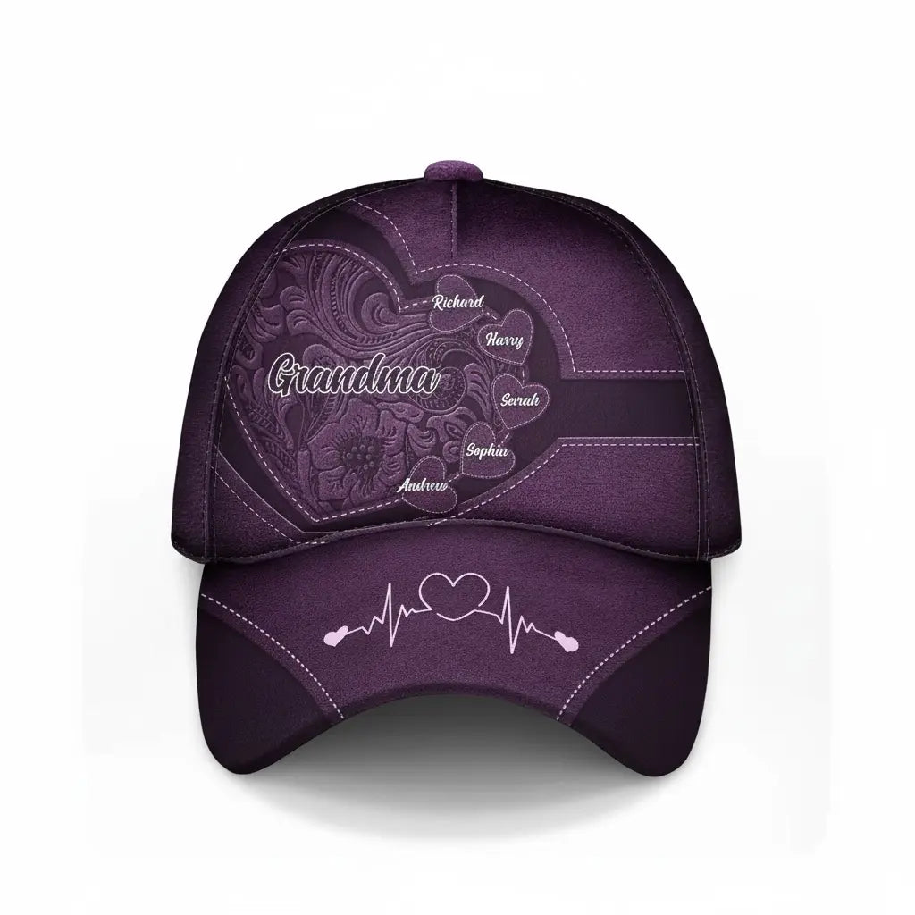 Grandma's Little Sweethearts - Personalized Classic Cap