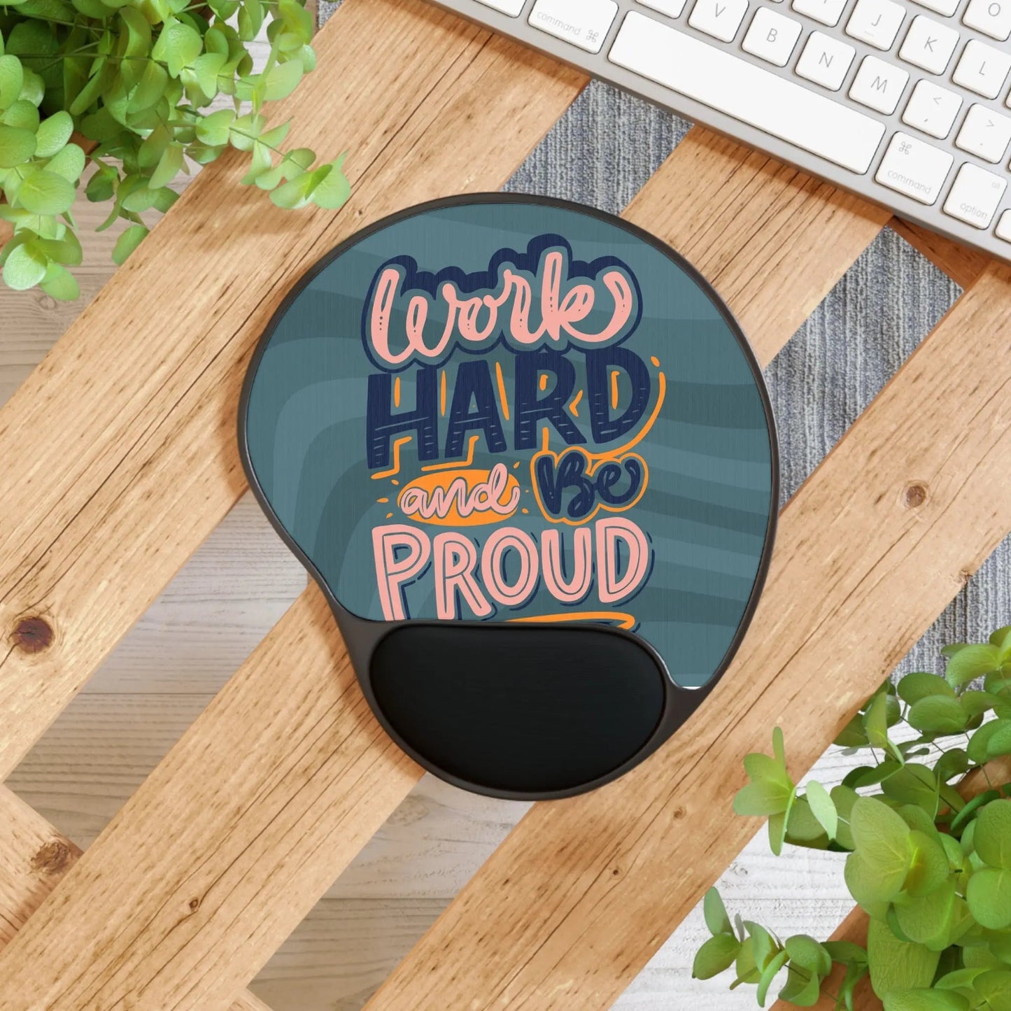 Ergonomics Customized Mouse Pad With Wrist Rest - Piryoung Shop