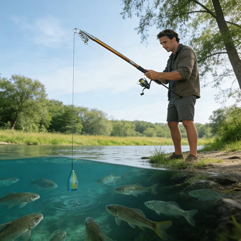 Underwater Fishing Camera with 8 IR Lights, 5V DC Cable, Length Options 15/20/30m, Fish Finder