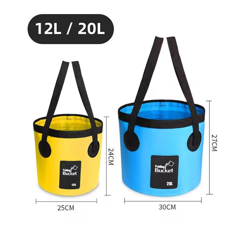 Outdoor Fishing Camping Waterproof Bucket Foldable