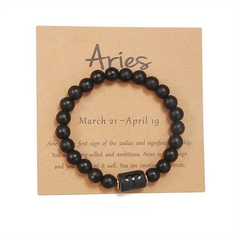 Natural Stone Beaded Tiger Eye Choose your Zodiac Sign | Attract Abundance Bracelet