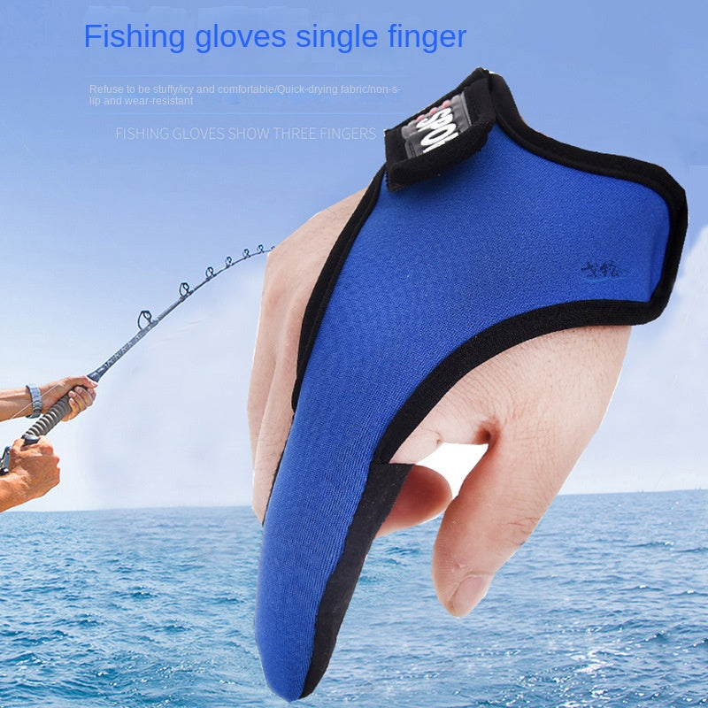 Breathable Fishing Single Finger Gloves Outdoor Fishing Gear Gloves Rock