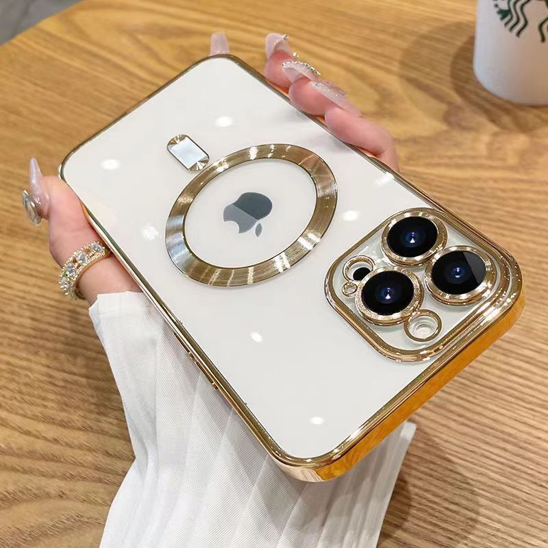 iPhone 17 Electroplated Phone Case with MagSafe Magnetic Attachment
