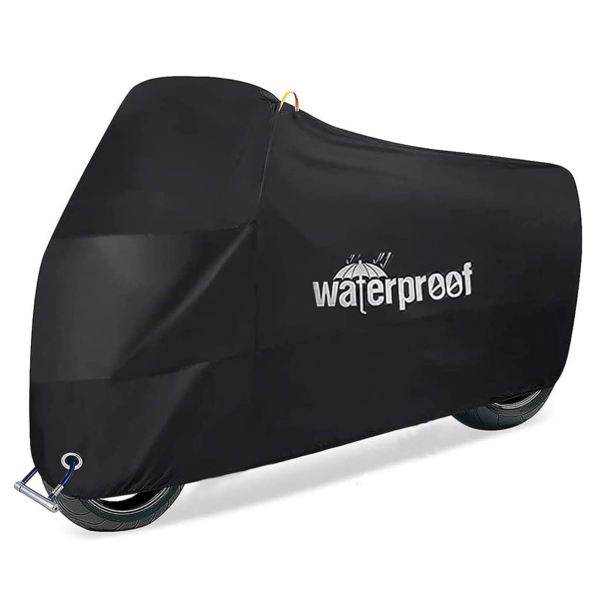 Water-Resistant Motorcycle Cover – Black