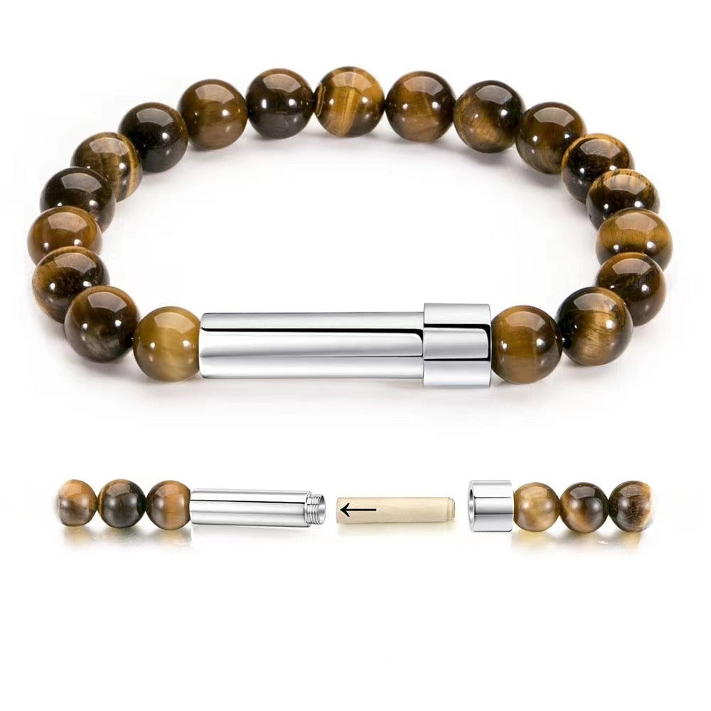 Natural Stone Wishing Bracelet Tiger Eye