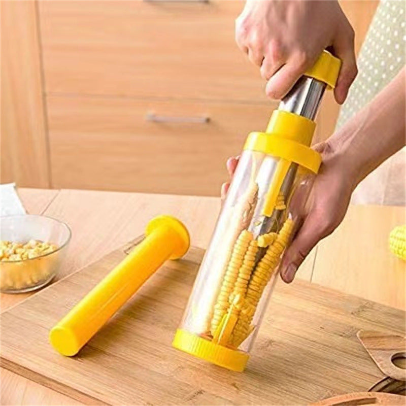 Stainless Steel Corn Peeling Stick Tool