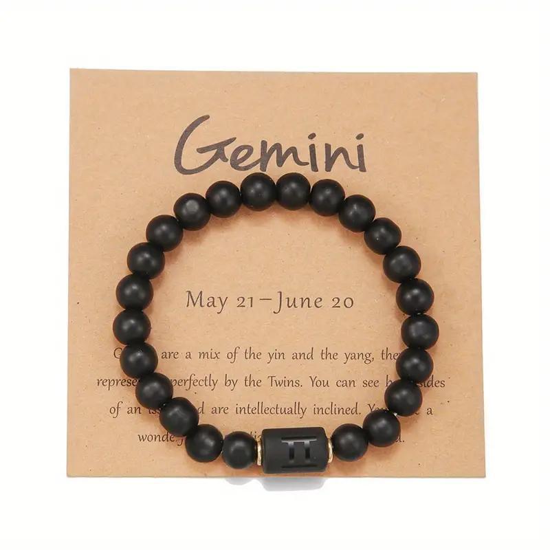 Natural Stone Beaded Tiger Eye Choose your Zodiac Sign | Attract Abundance Bracelet