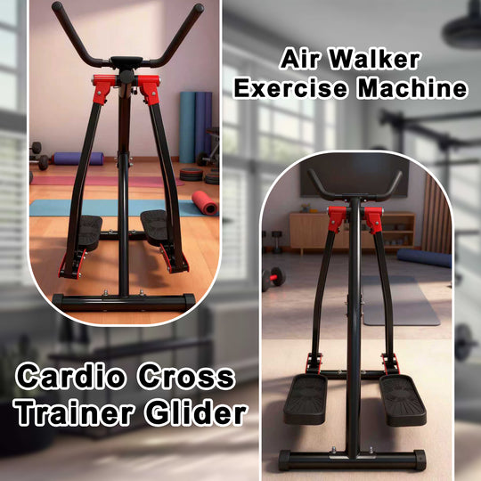 Foldable Air Walker Glider – Black