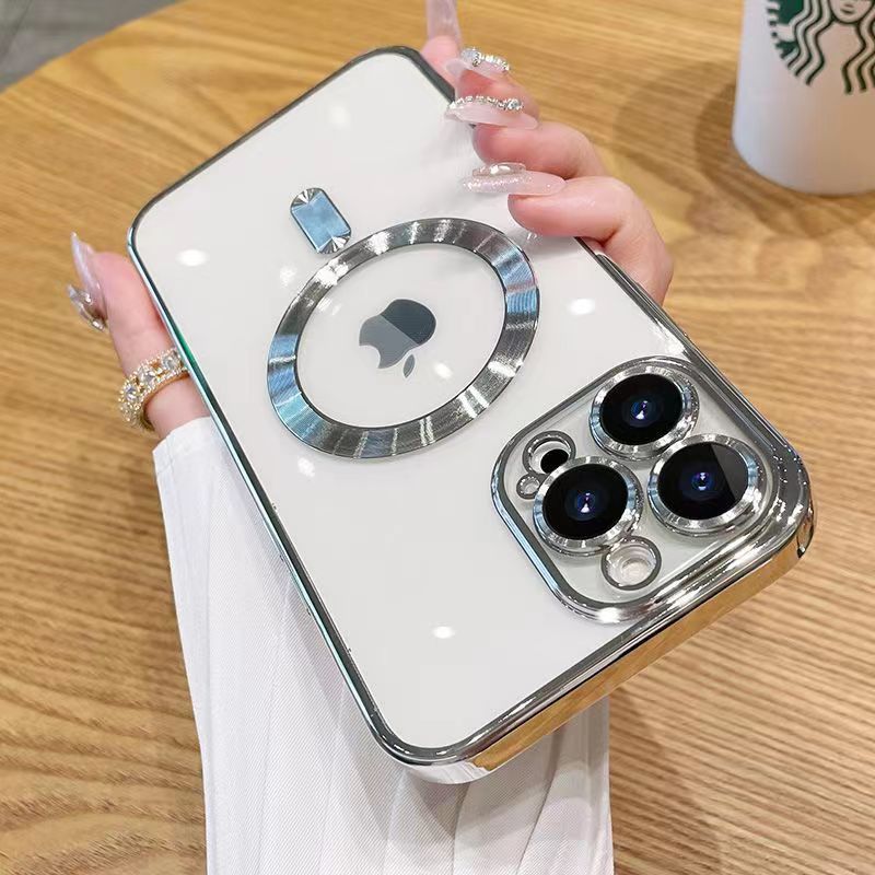 iPhone 17 Electroplated Phone Case with MagSafe Magnetic Attachment