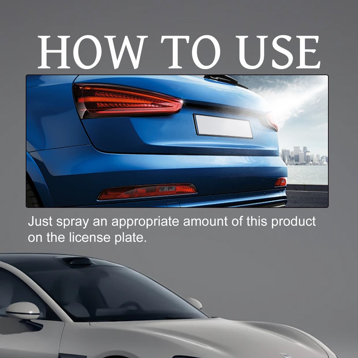 Invisible License Plate Spray, Long-Lasting And Effective Transparent Coating