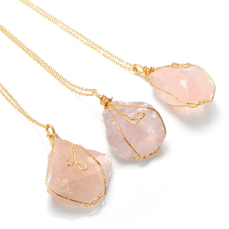 Natural Amethyst Stone Necklace