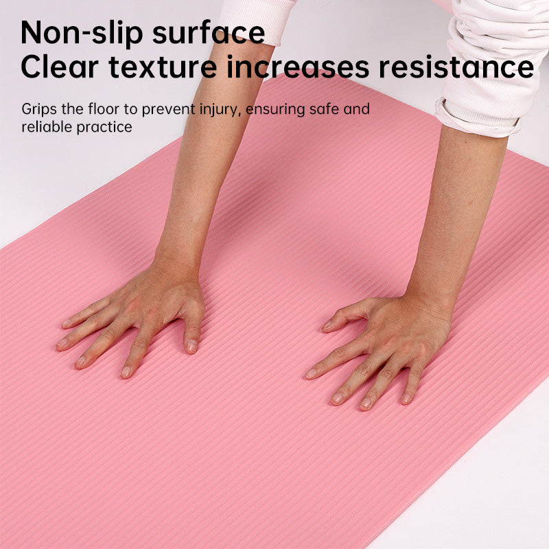 Extra-long Mat: 200cm×80cm×20mm. For Gym, Yoga