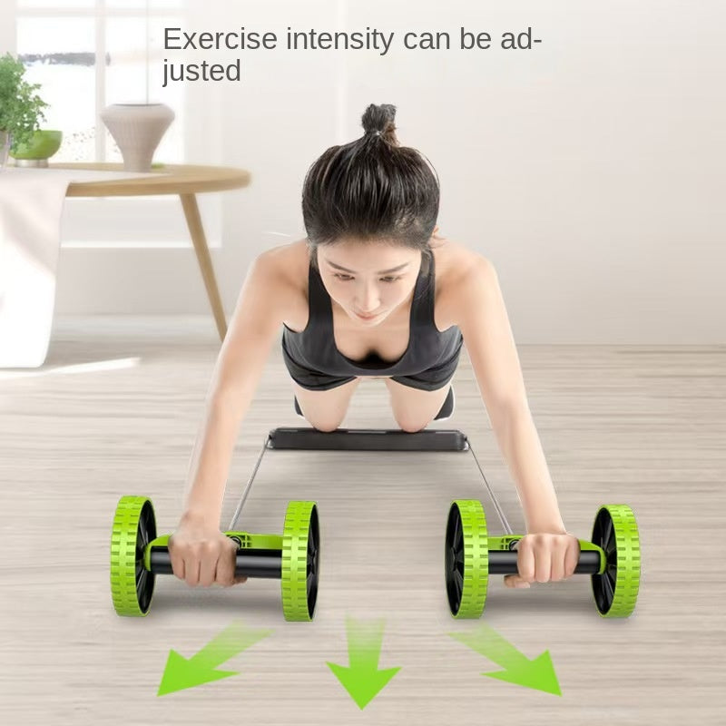 Cross-border Multi-functional Abdominal Trainer Ab Wheel Twist Plate Ab Roller