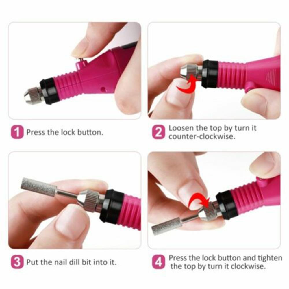 Electric Nail Drill Kit Gel Remover Machine