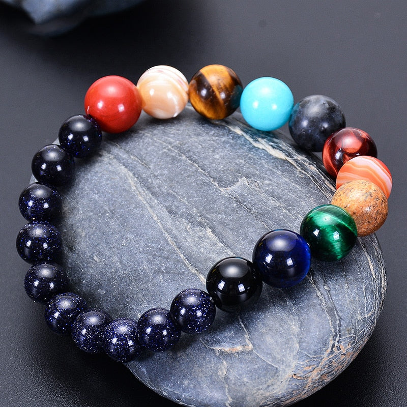 Natural Stone Chakra Attract Love Bracelet