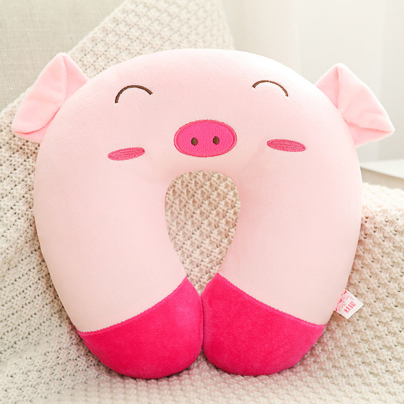 U-shaped Neck Pillow Travel Car Portable for Neck Support