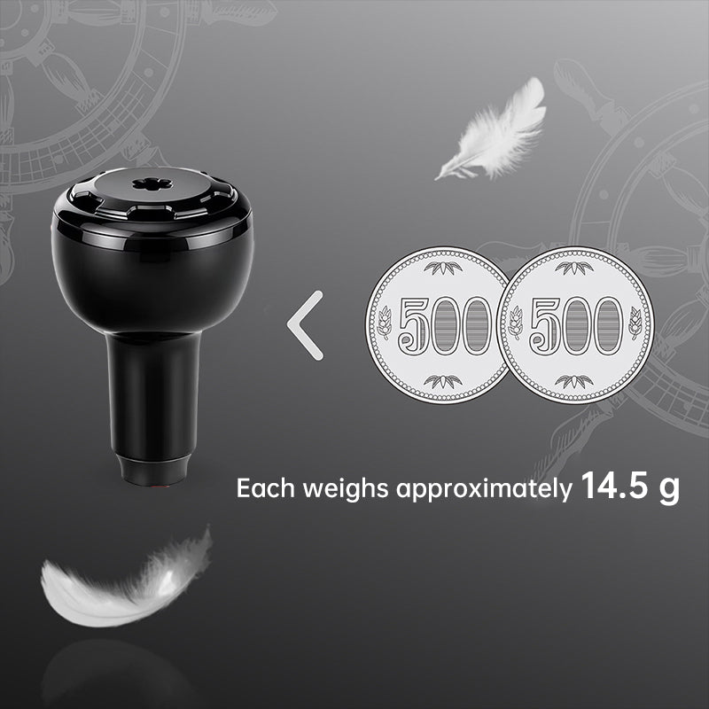 Aluminum Fishing Reel Knob with Bearing, Replacement Handle Knob for Spinning & Baitcasting Reels