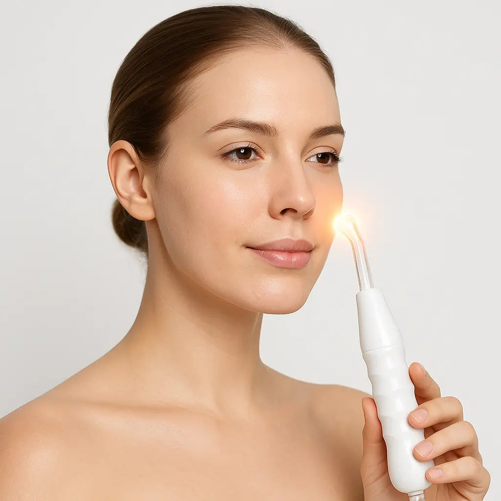 4-in-1 Portable High Frequency Beauty Wand  Facial Rejuvenation