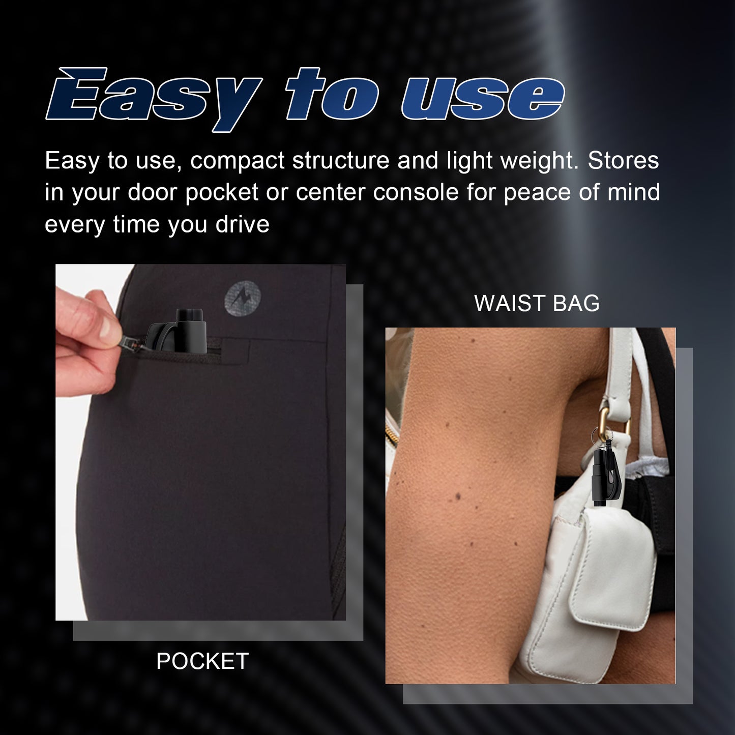 Car Emergency Hammer Car Glass Car Window Breaking Tool Mini Convenient Emergency Car Escape Hammer