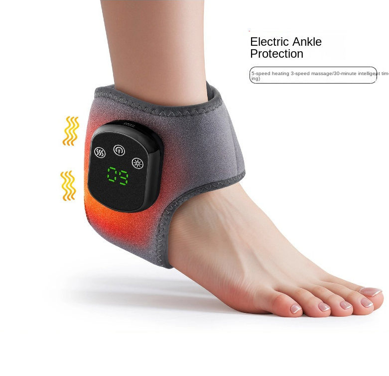 USB Heated Ankle And Foot Massager Hot Compress