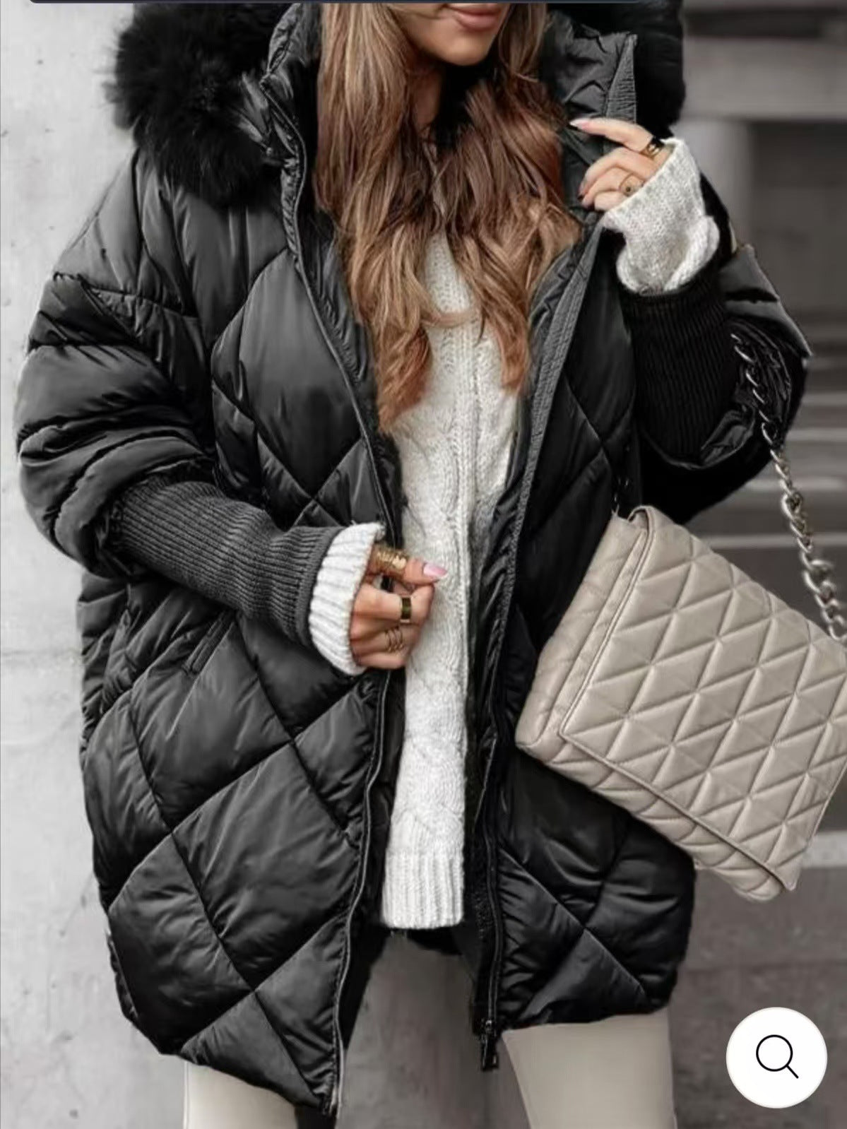 Winter Hooded Cardigan Jacket
