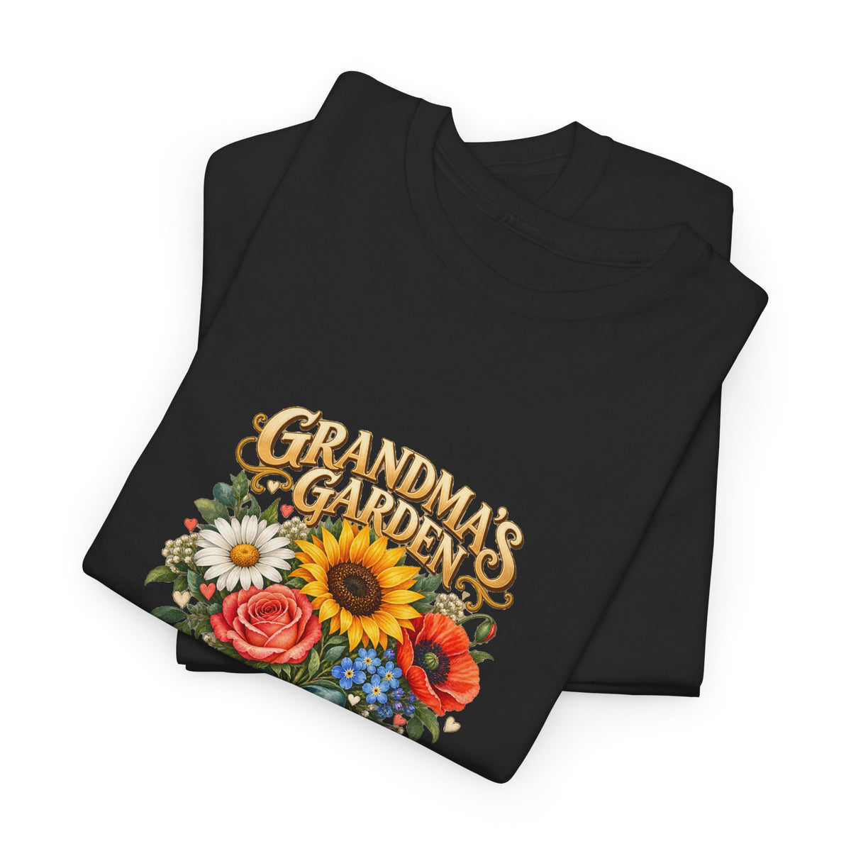 Grandma’s Garden – Personalized Grandchildren Names T-Shirt
