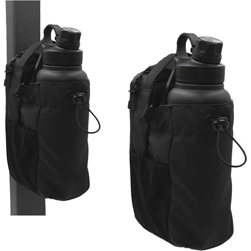 Magnetic Gym Essentials Bag with Bottle Pocket