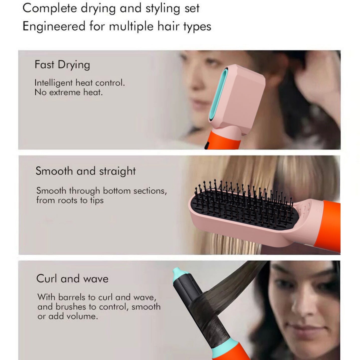 6 In 1 Full Set Hair Styler