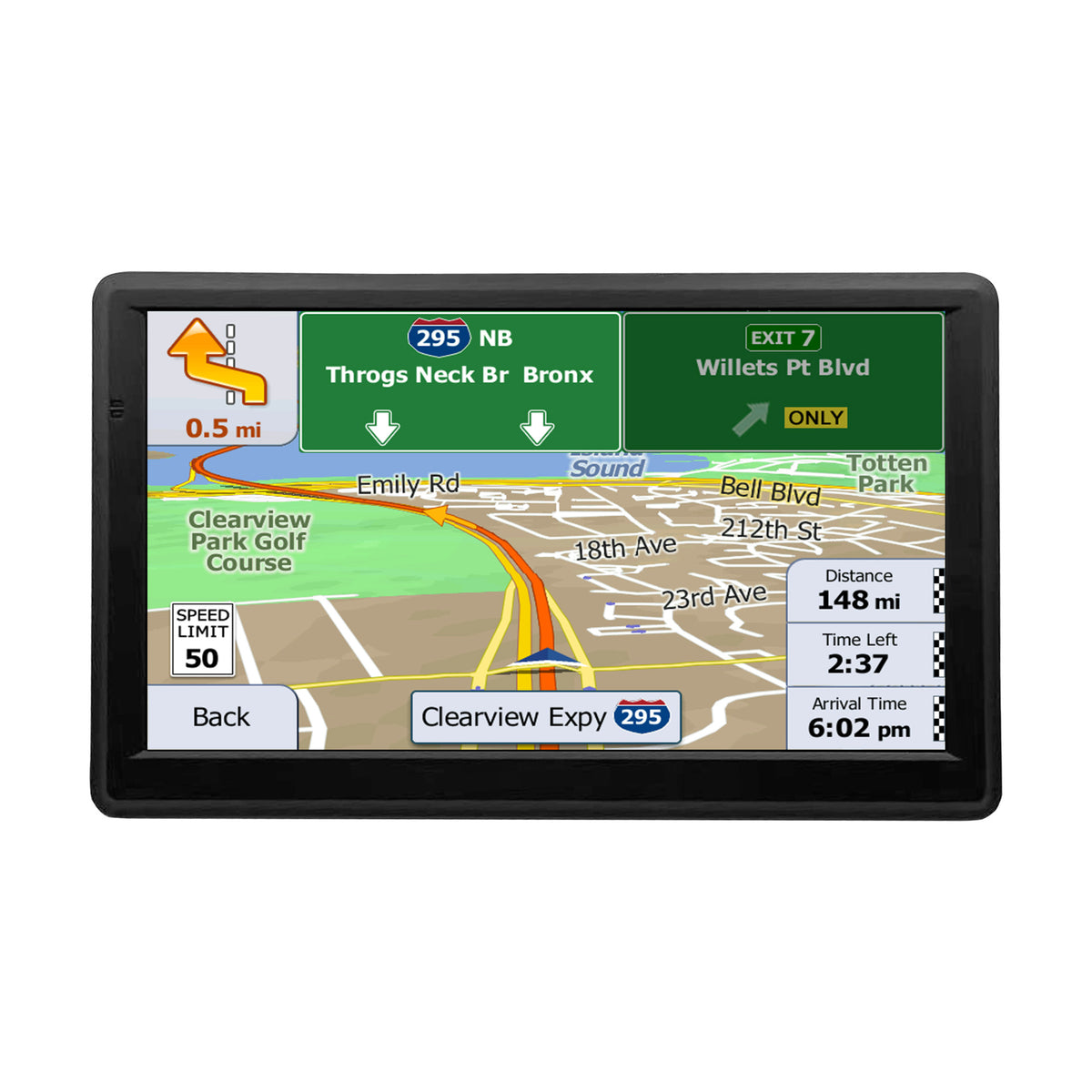 7-Inch GPS Navigator for Cars & Trucks