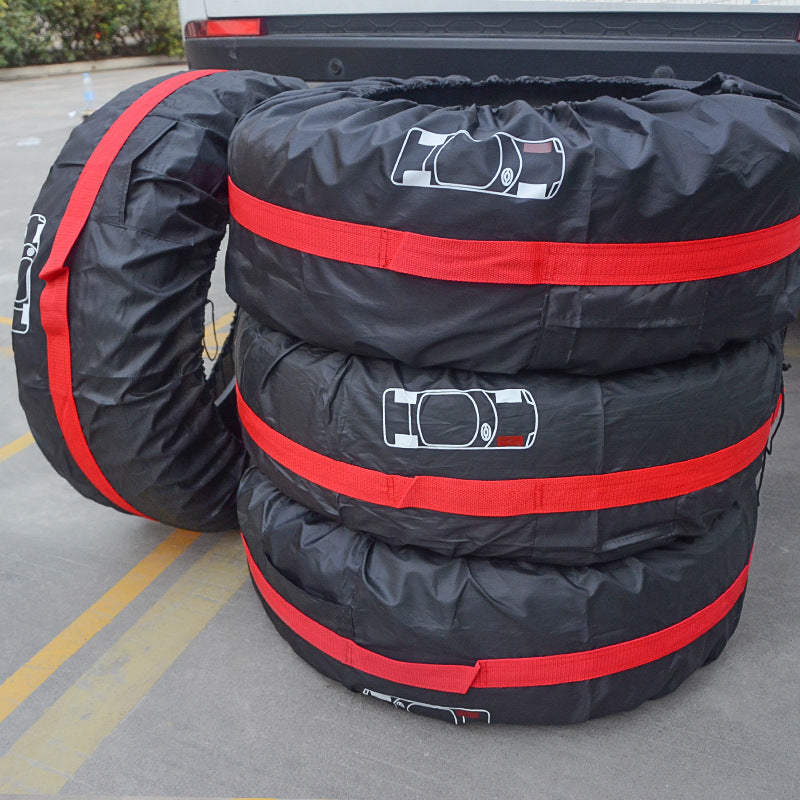 Water-Resistant Tire Storage Covers – Set of 4