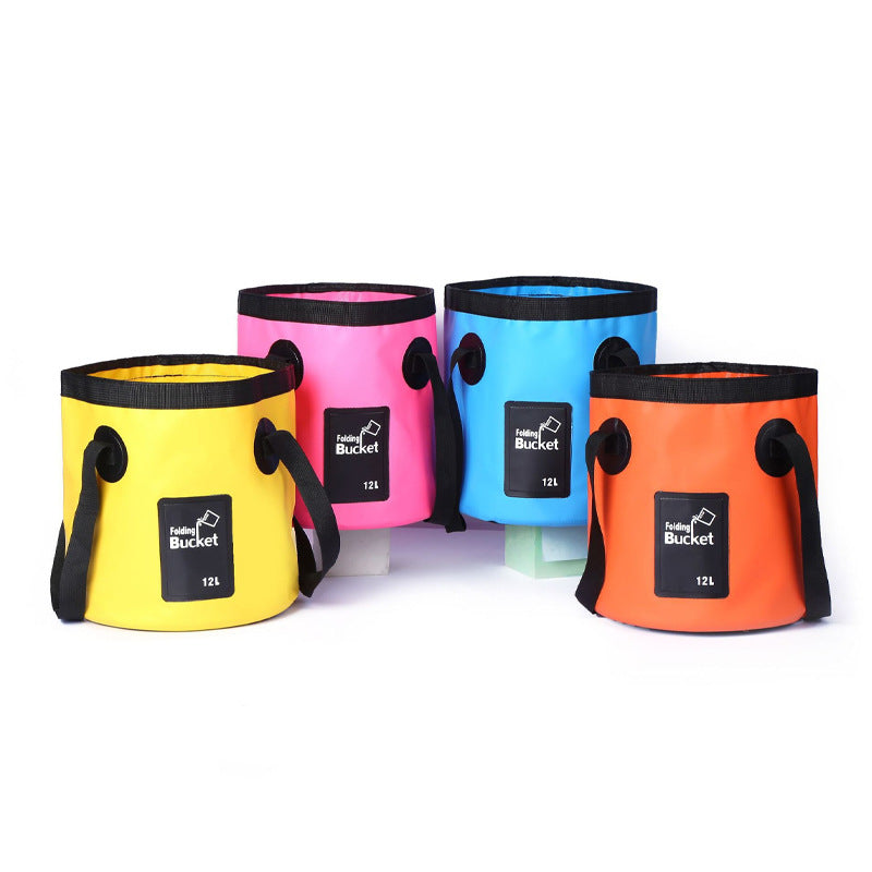 Outdoor Fishing Camping Waterproof Bucket Foldable