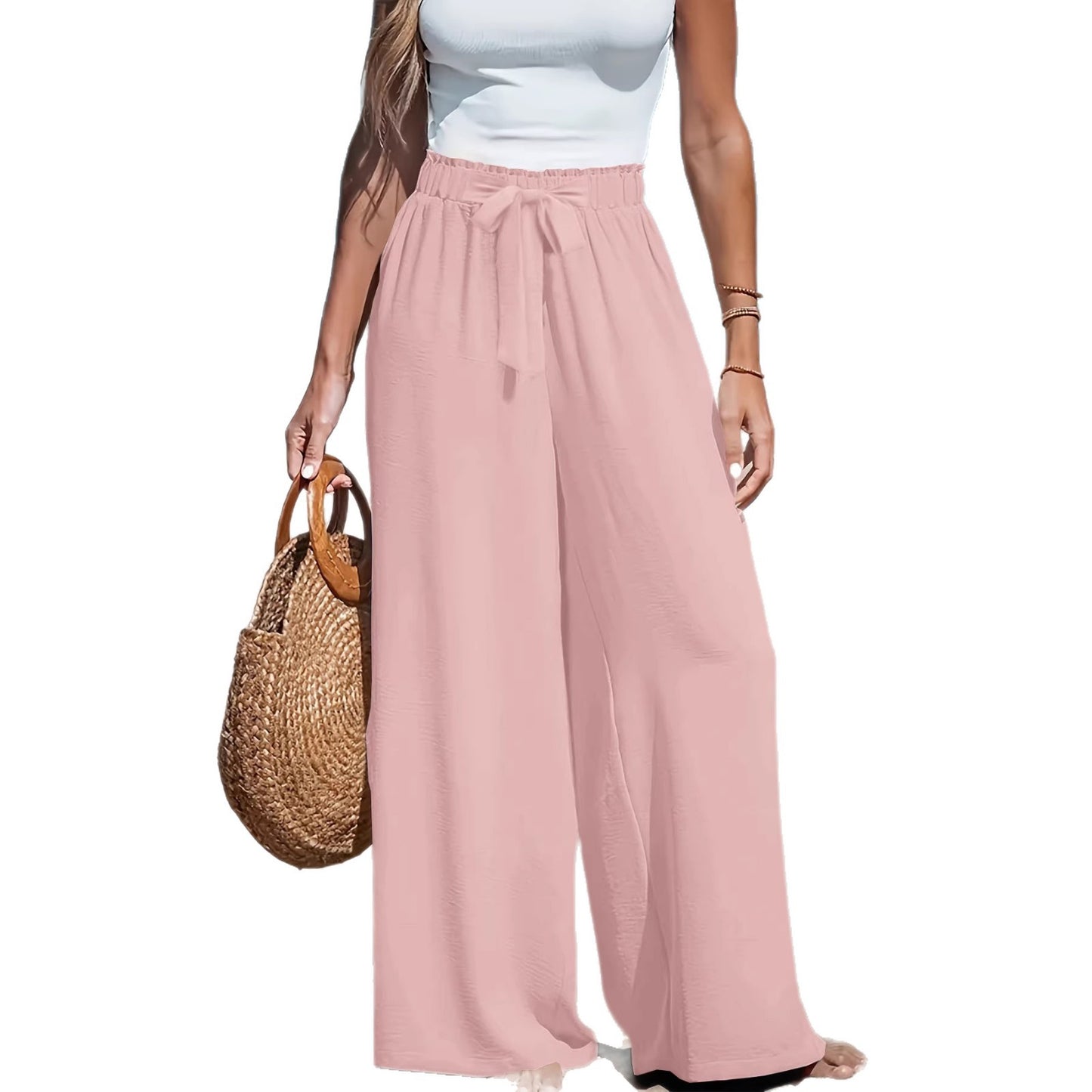 Wide-Legs Trouser Pants