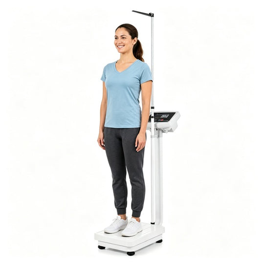 Digital Height & Weight Scale with Measuring Rod