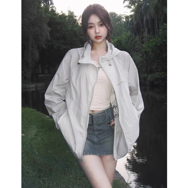 Sun Protection Jacket Lightweight Sheer Outerwear