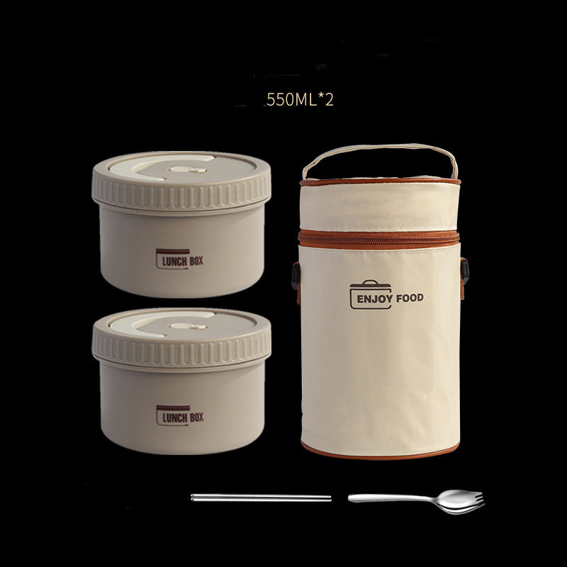 Lunch Box and Insulated Bag Bento Box Set