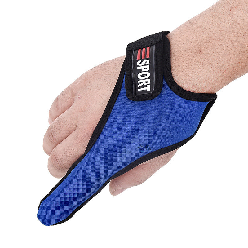 Breathable Fishing Single Finger Gloves Outdoor Fishing Gear Gloves Rock