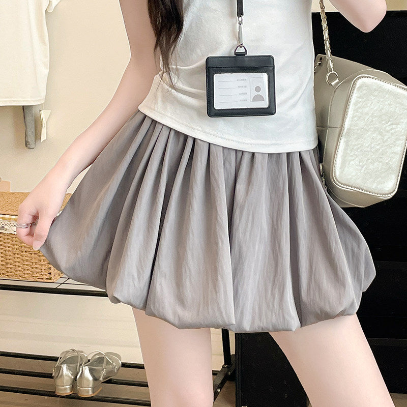 Puff Skirt Pants