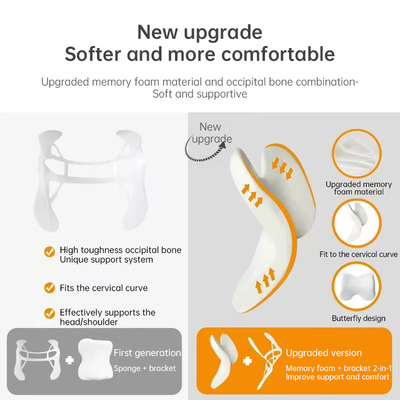Memory Foam Car Travel Pillow