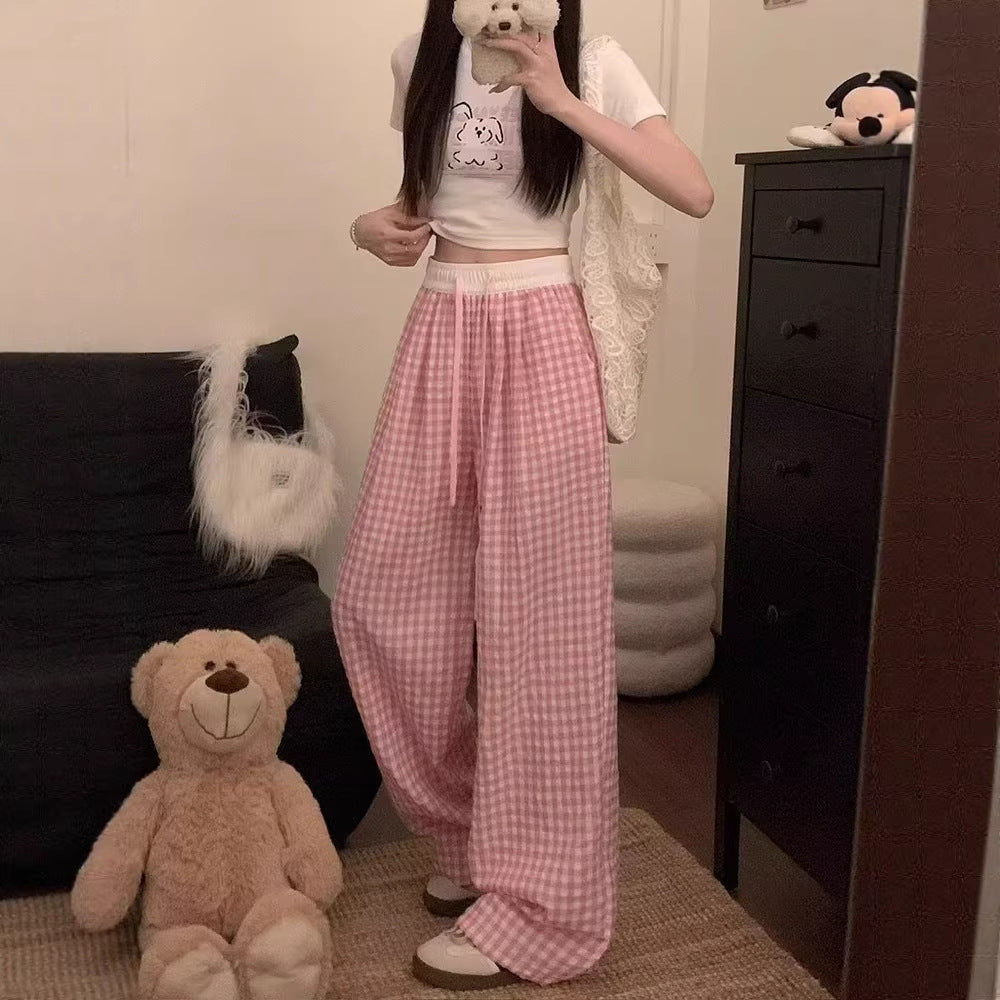 Checkered Pants