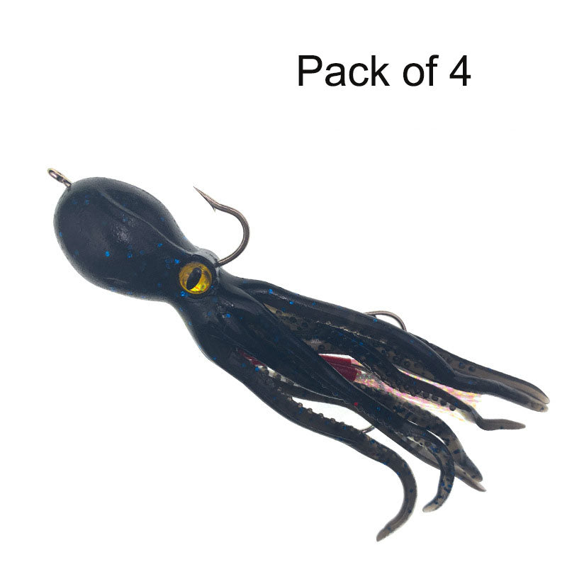 Fishing Biomimetic Octopus Squid Octopus Soft Bait 11cm