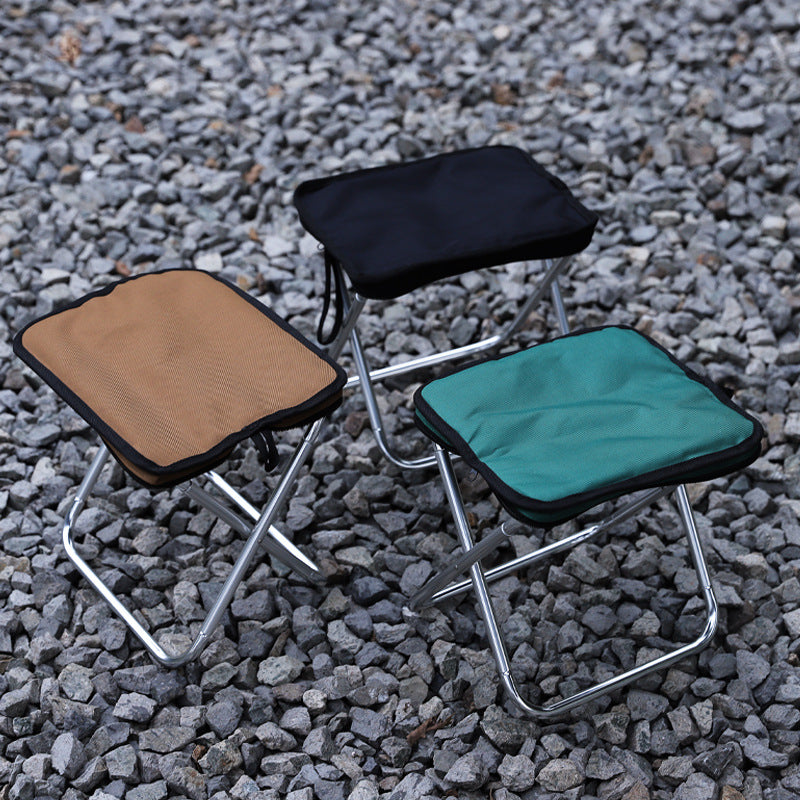 Outdoor Folding Ultra Light  Camping Chair Portable Bench Travel Self driving Camping Equipment
