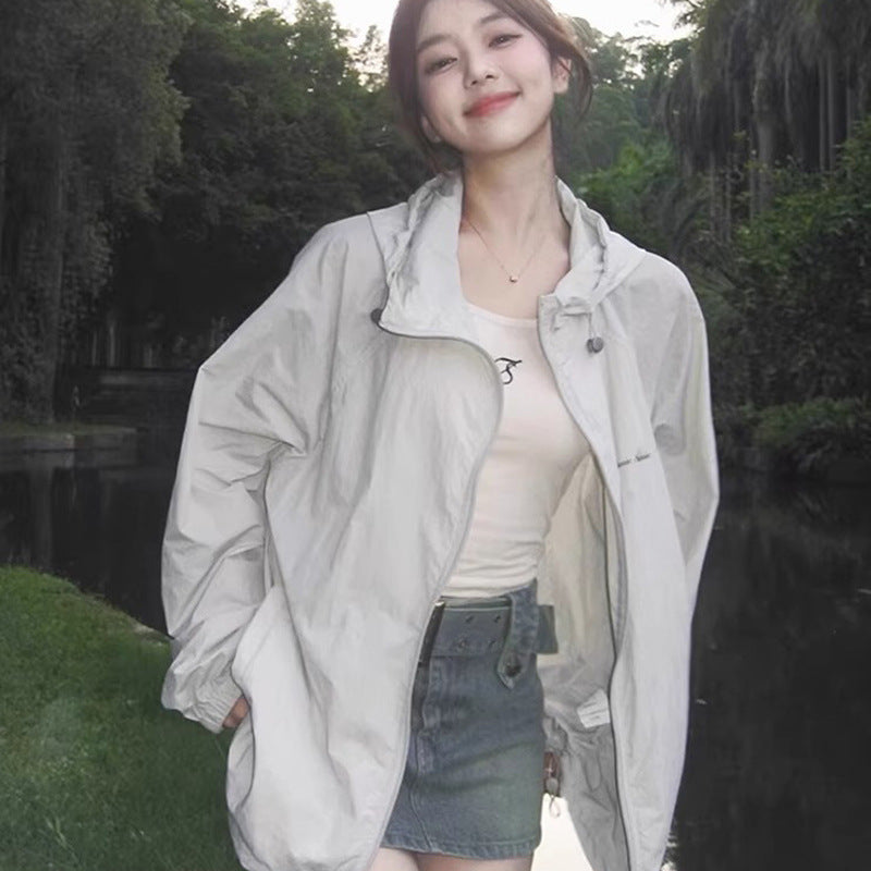 Sun Protection Jacket Lightweight Sheer Outerwear