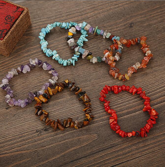 Natural Stone Beaded Handmade Bracelet