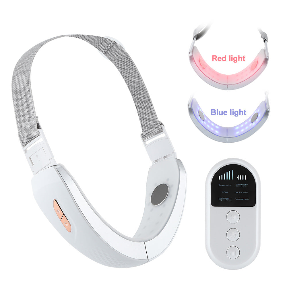 EMS V-Face Lifting Massager with Remote Control And LED Light Therapy