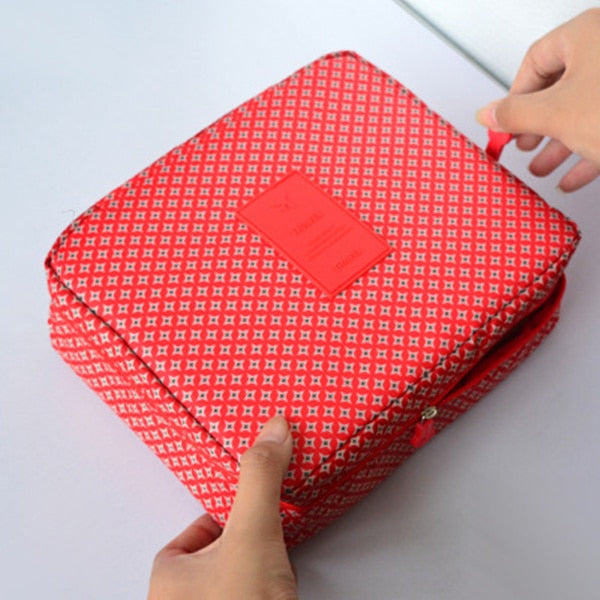 Waterproof Multifunction Travel Make-up Bags or Toiletries Organizer